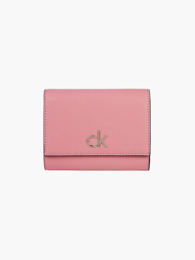 Calvin Klein Táskák & Kiegészítők HU965914 | Calvin Klein Trifold Női Pénztárca Szürke / Rózsaszín